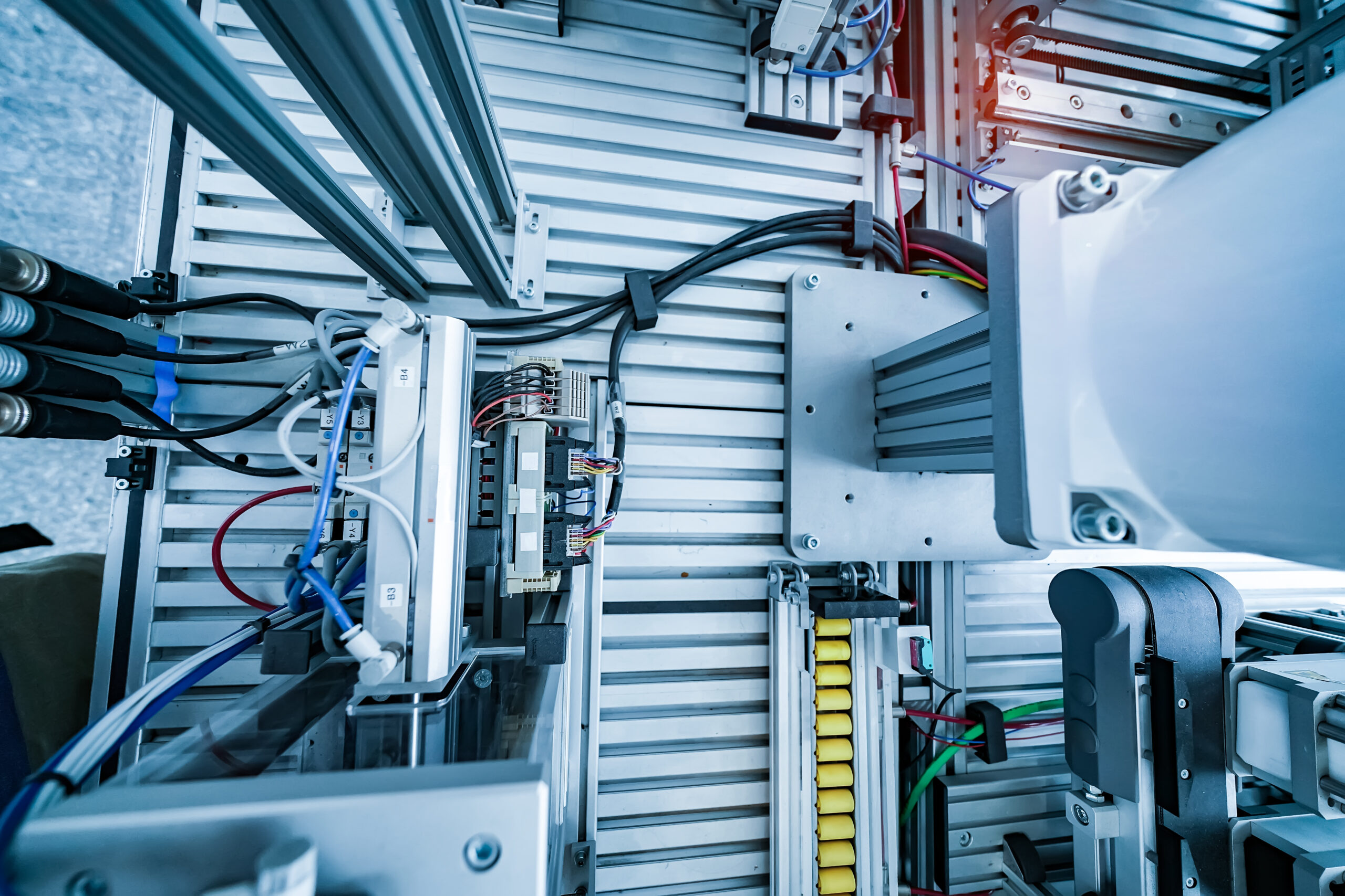 high performance automatic manufacturing assembly and inspection process at production line